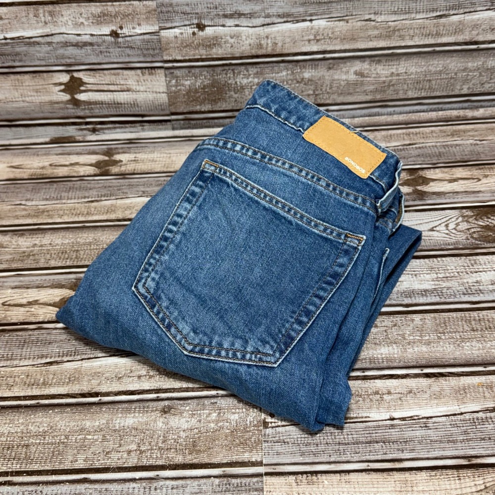 Bonobos Mens Slim‎ Fit Blue Denim Jeans Size 32x31 Actual